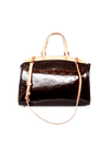 BREA MM VERNIZ AMARANTE LOUIS VUITTON MARROM ORIGINAL