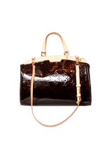BREA MM VERNIZ AMARANTE LOUIS VUITTON MARROM ORIGINAL