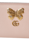 BUTTERFLY ZIP AROUND WALLET GUCCI ROSA ORIGINAL