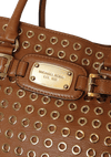 STUDDED SATCHEL BAG