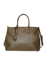 SAFFIANO LUX DOUBLE ZIP GALLERIA