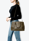 SAFFIANO LUX DOUBLE ZIP GALLERIA