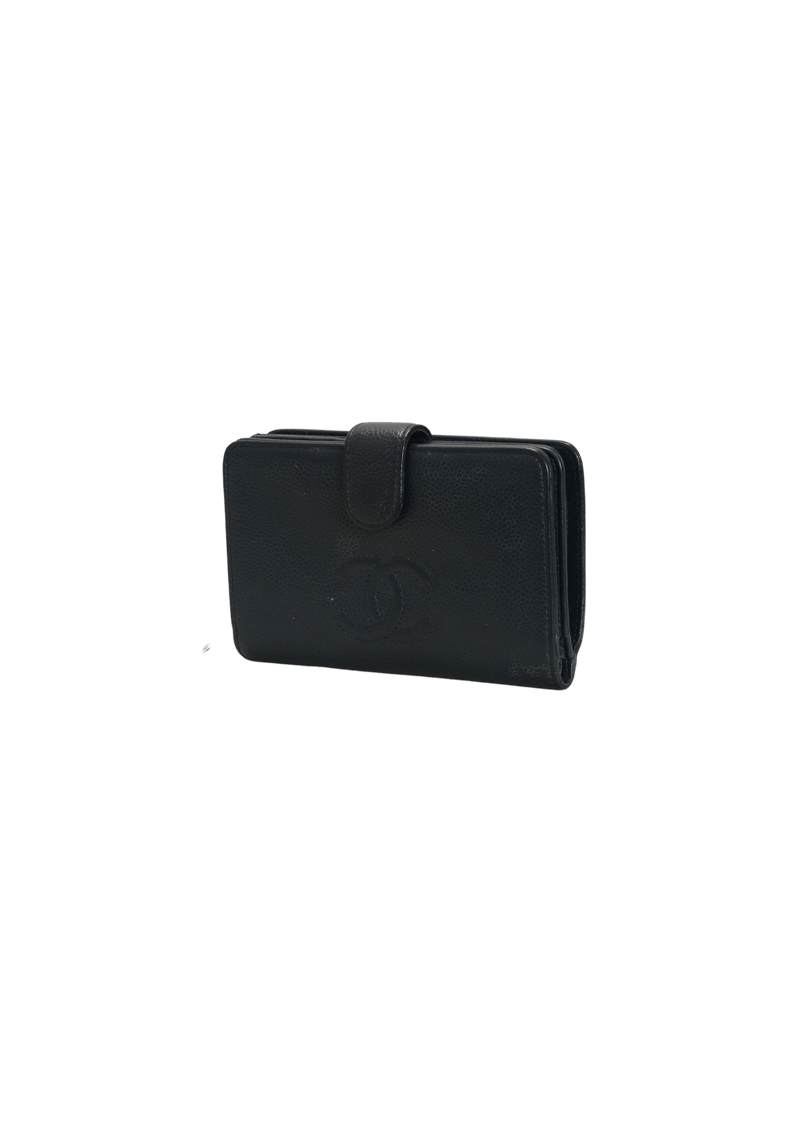 CAVIAR TIMELESS CC FRENCH PURSE WALLET