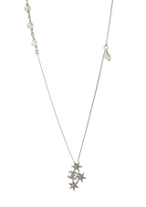 STRASS STAR DROP NECKLACE