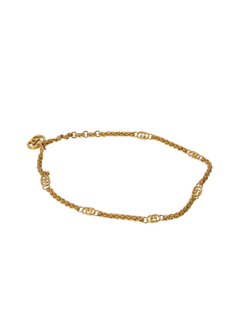 GG CHARM CHAIN LINK BELT