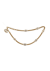 GG CHARM CHAIN LINK BELT