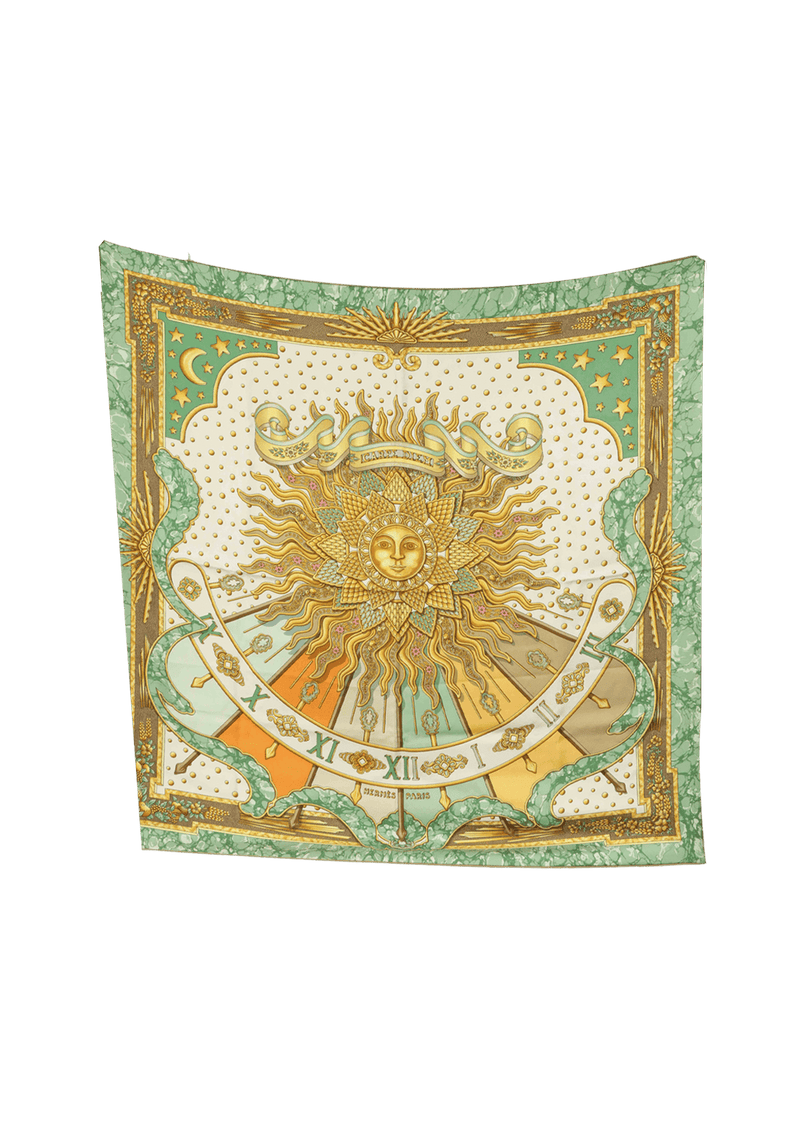 CARPE DIEM SILK SCARF