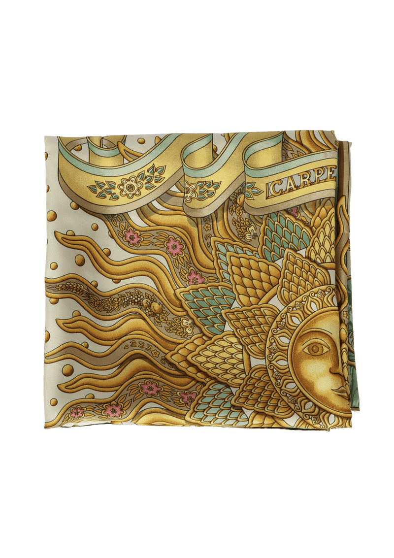 CARPE DIEM SILK SCARF