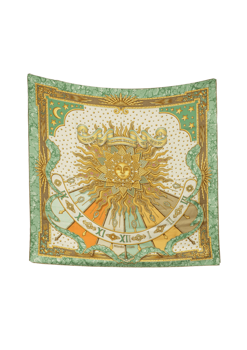 CARPE DIEM SILK SCARF