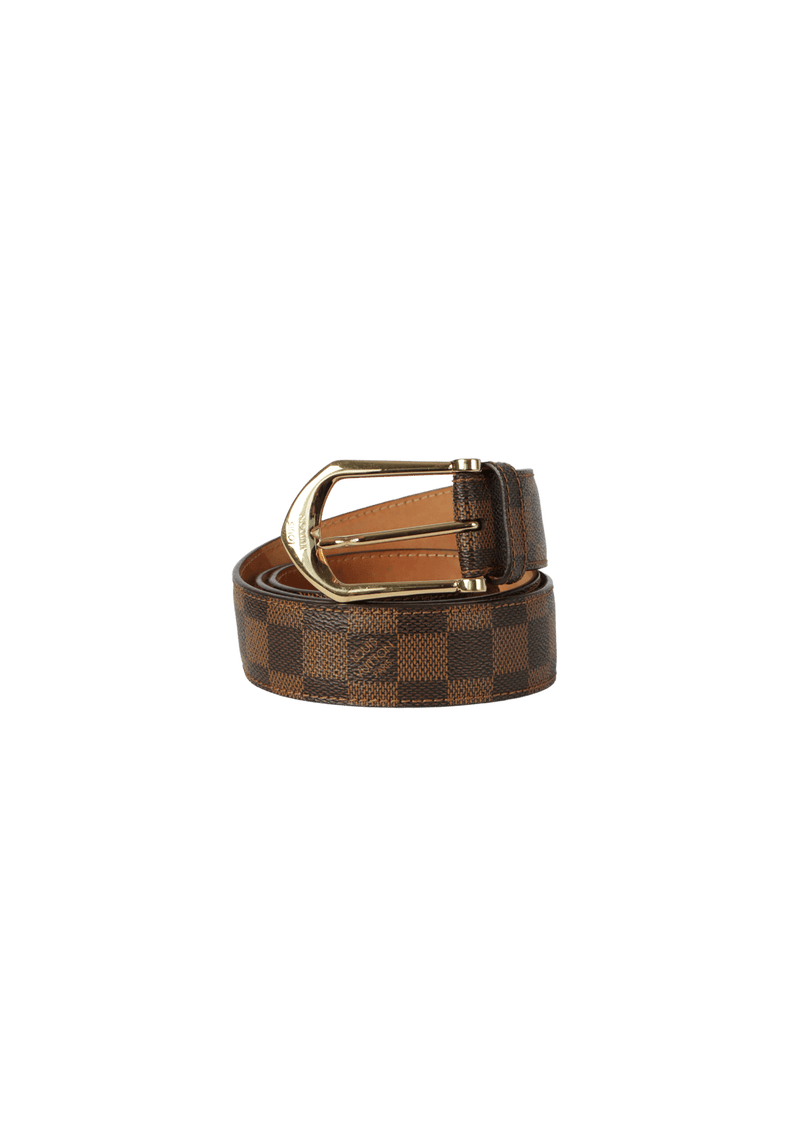 DAMIER ÉBÈNE BELT 90