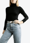 LOGO LEATHER BELT 90