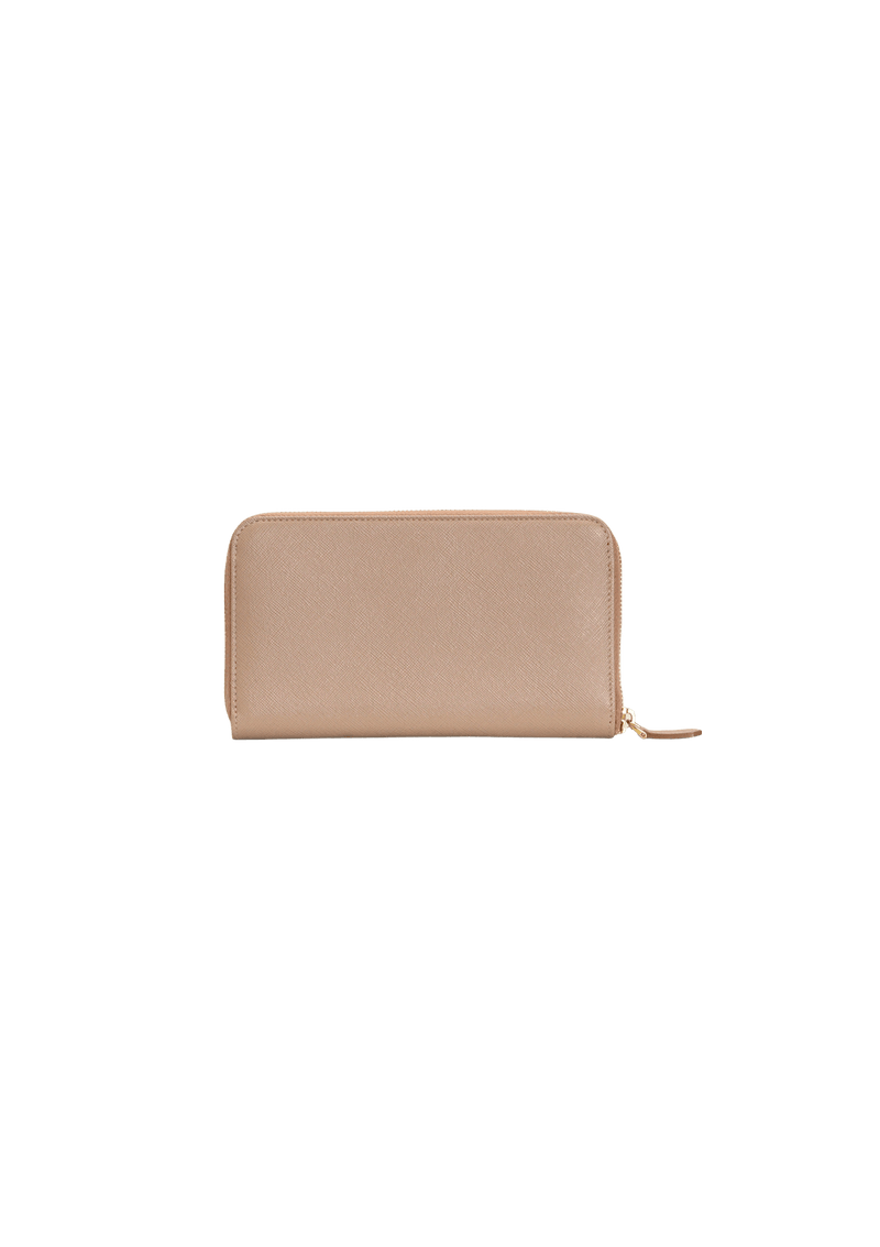 SAFFIANO ZIP AROUND WALLET