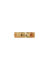 DOUBLE MILGRAIN RING 18K