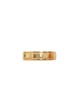 DOUBLE MILGRAIN RING 18K