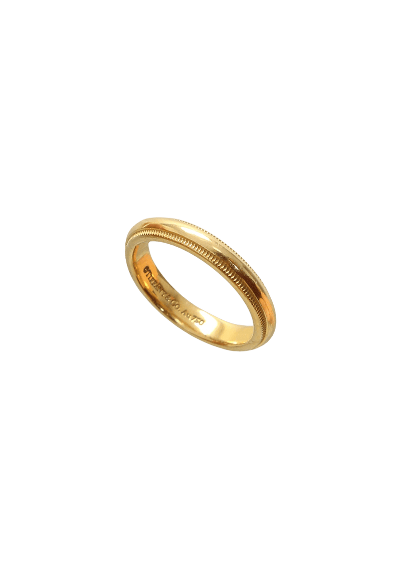 MILGRAIN 18K RING