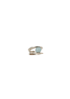 AQUAMARINE AND SILVER RING