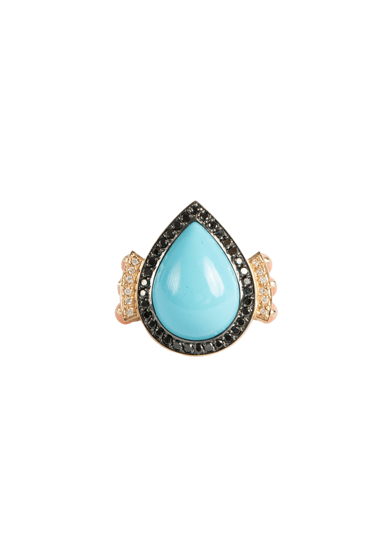 TURQUESA 18K RING