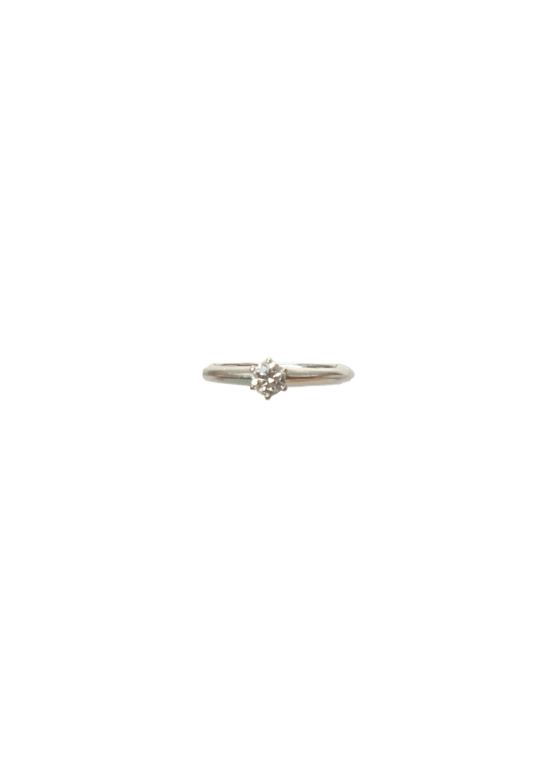 PLATINUM DIAMOND TIFFANY® SETTING ENGAGEMENT RING .25