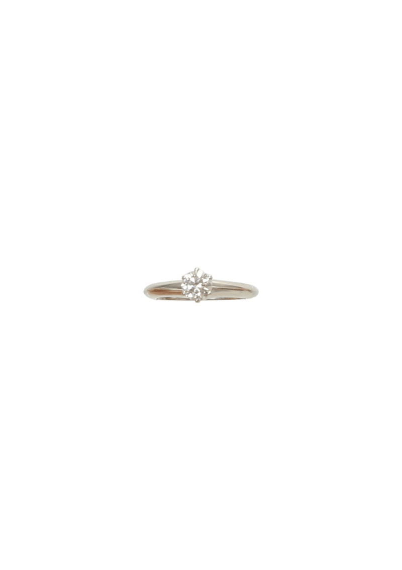 PLATINUM DIAMOND TIFFANY® SETTING ENGAGEMENT RING 0.50 CT