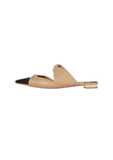 BICOLOR FLAT MULES 36