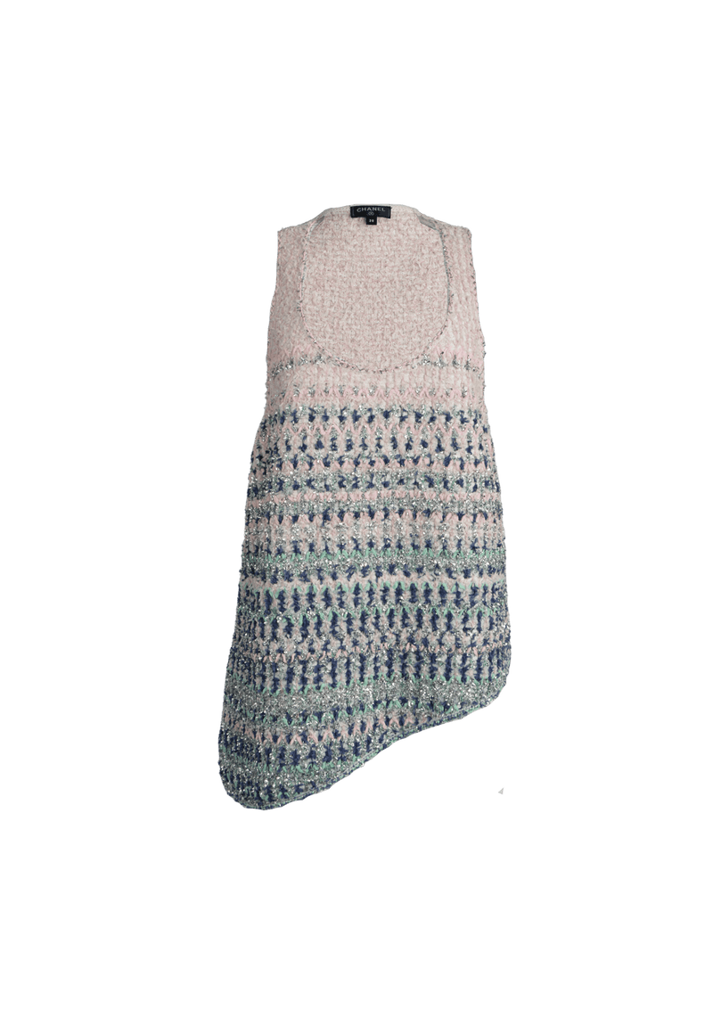 ASYMMETRIC TWEED TOP 38