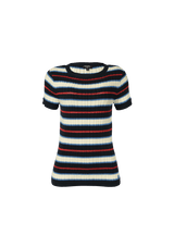 TRICOT STRIPED SHIRT 38