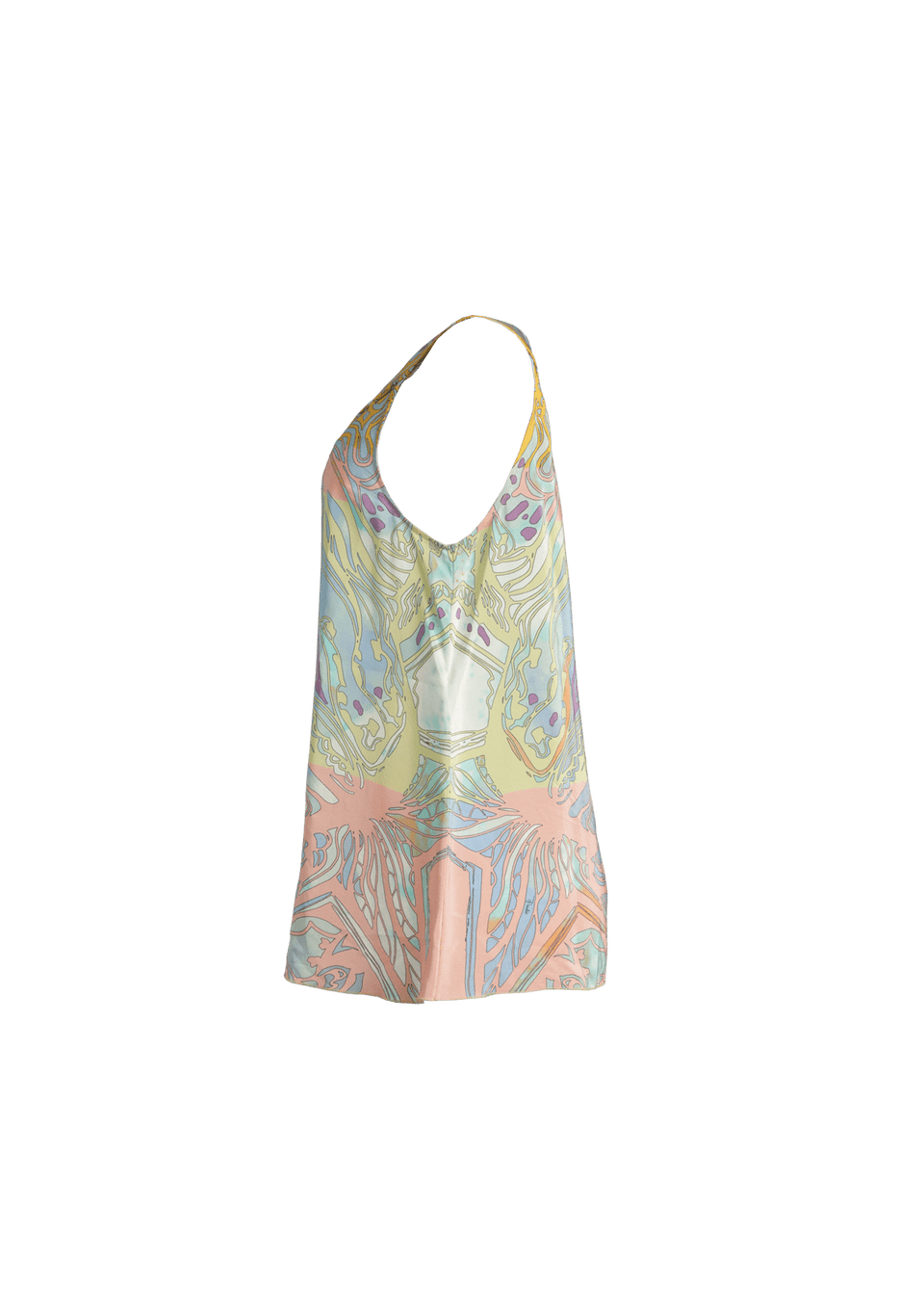 BLUSA EMILIO PUCCI PRINTED T SHIRT 36 AZUL ORIGINAL – Gringa