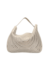 EYELET LEATHER BAG