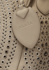 EYELET LEATHER BAG