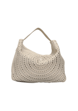 EYELET LEATHER BAG