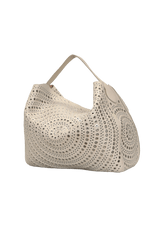 EYELET LEATHER BAG