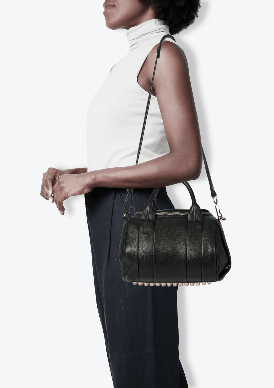 リーAlexander Wangバッグ BOLSA ALEXANDER WANG ROCKIE BAG PRETO ORIGINAL – Gringa