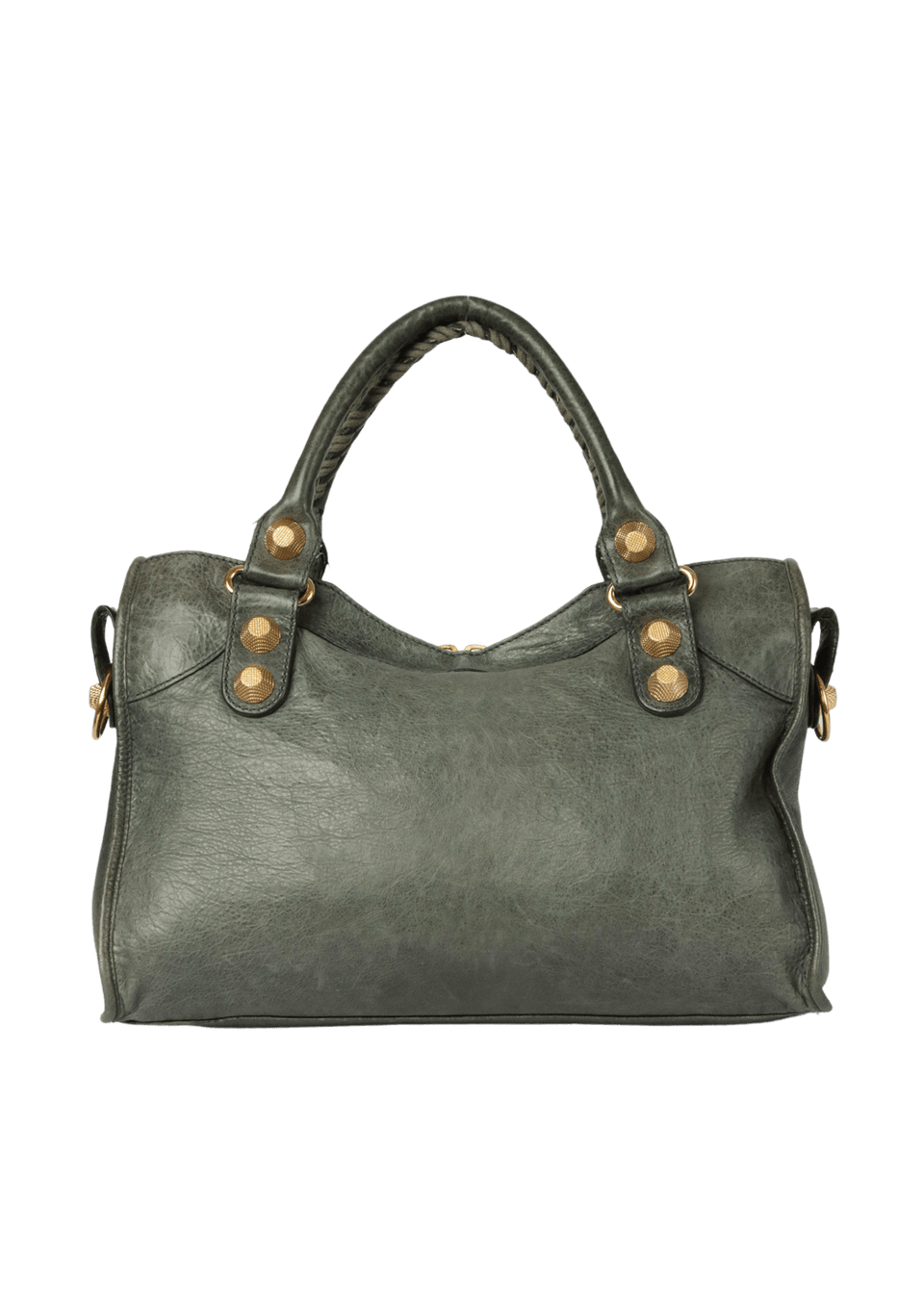 BOLSA BALENCIAGA AGNEAU GIANT 21 GOLD HARDWARE CITY BAG AZUL