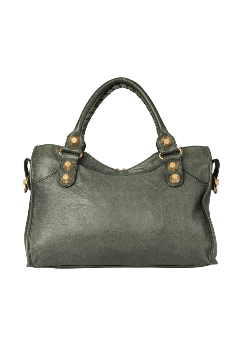 AGNEAU GIANT 21 GOLD HARDWARE CITY BAG