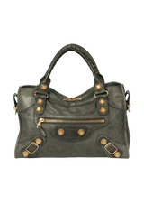 AGNEAU GIANT 21 GOLD HARDWARE CITY BAG