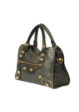 AGNEAU GIANT 21 GOLD HARDWARE CITY BAG