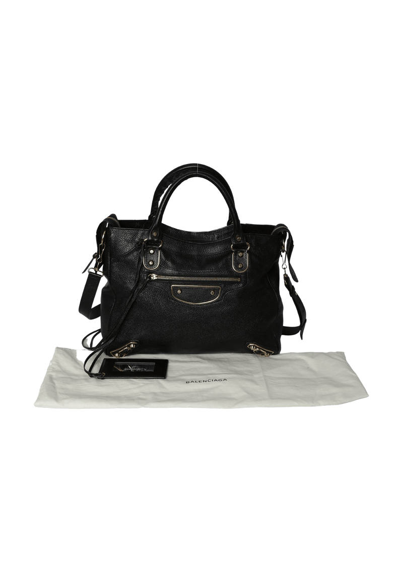 Balenciaga metallic 2024 edge town