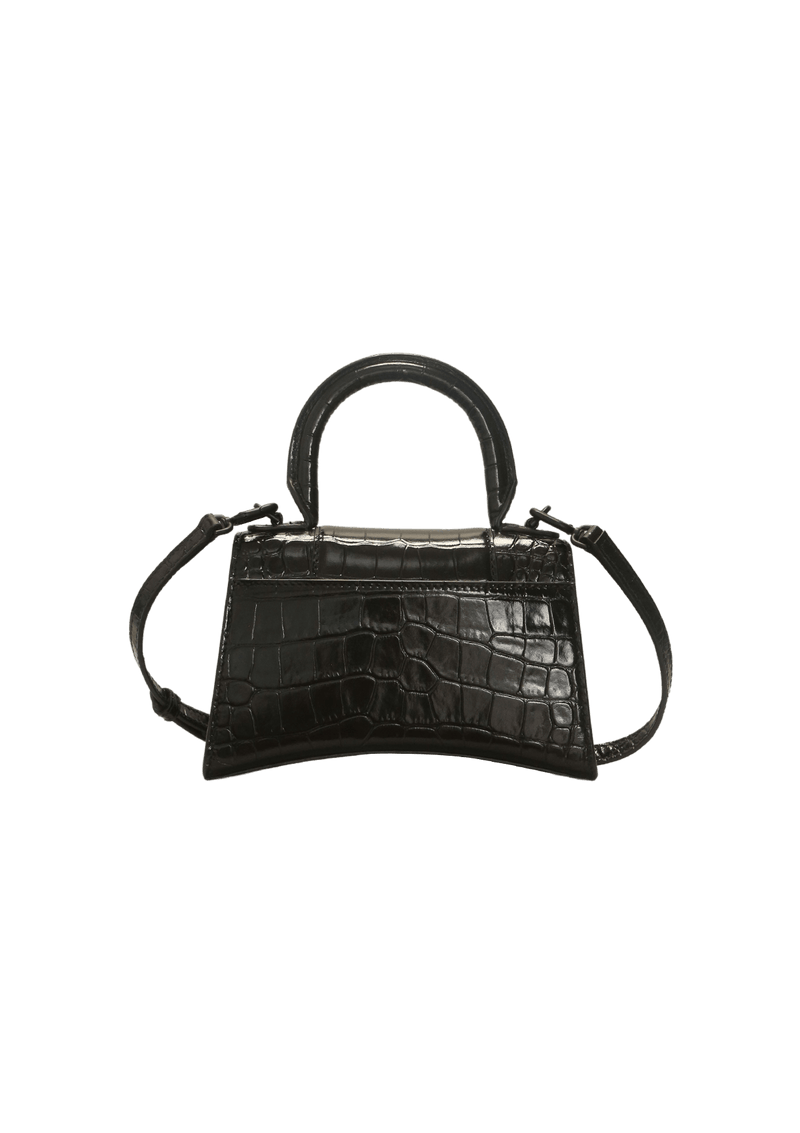 HOURGLASS XS CROCODILE EMBOSSED