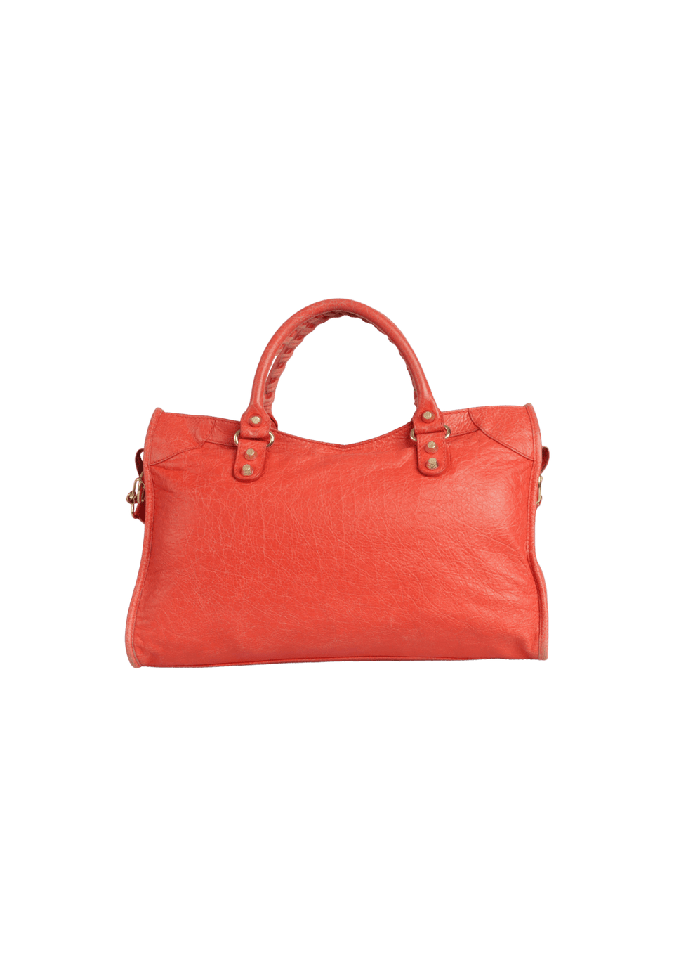 BOLSA BALENCIAGA MOTOCROSS GIANT 21 CITY LARANJA ORIGINAL – Gringa