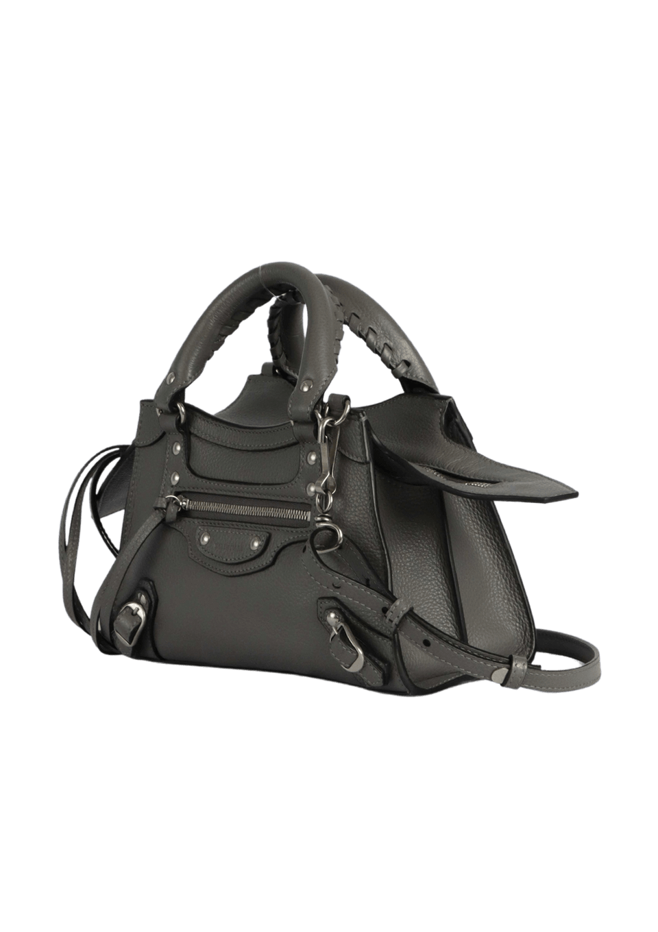 BOLSA BALENCIAGA NEO CLASSIC MINI CINZA ORIGINAL – Gringa