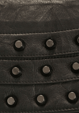 LEATHER STUDDED BAG