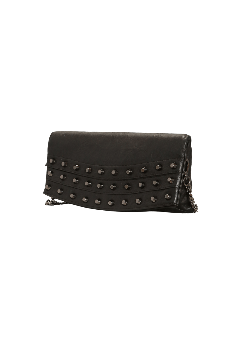 LEATHER STUDDED BAG