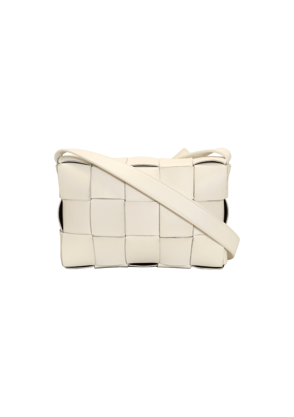 BOLSA BOTTEGA VENETA CASSETTE BAG BRANCO ORIGINAL – Gringa