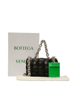 Bolsa Bottega Veneta The Belt Chain Pouch Preta Original – Gringa