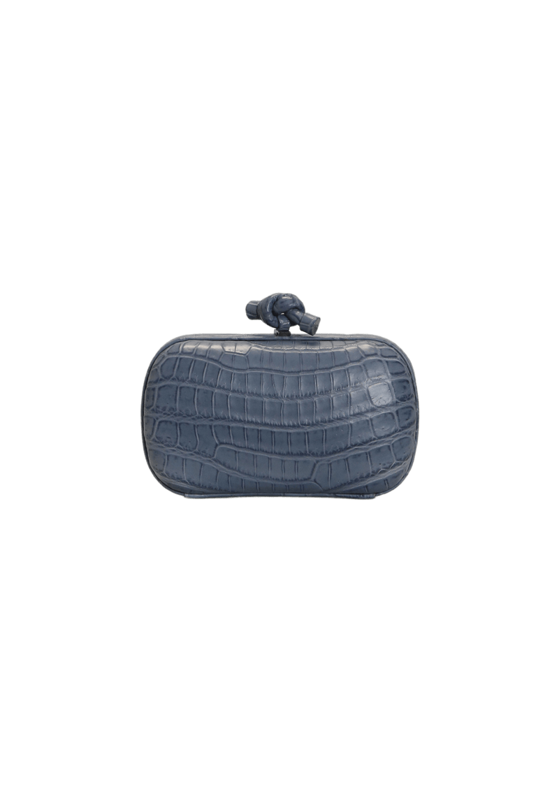 CROCODILE KNOT CLUTCH