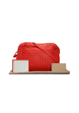 INTRECCIATO DOUBLE ZIP NODINI BAG