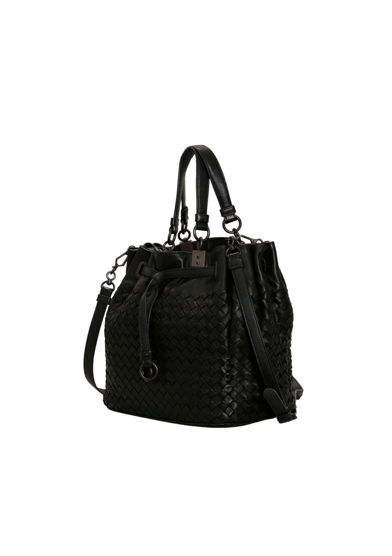 INTRECCIATO DRAWSTRING BUCKET BAG