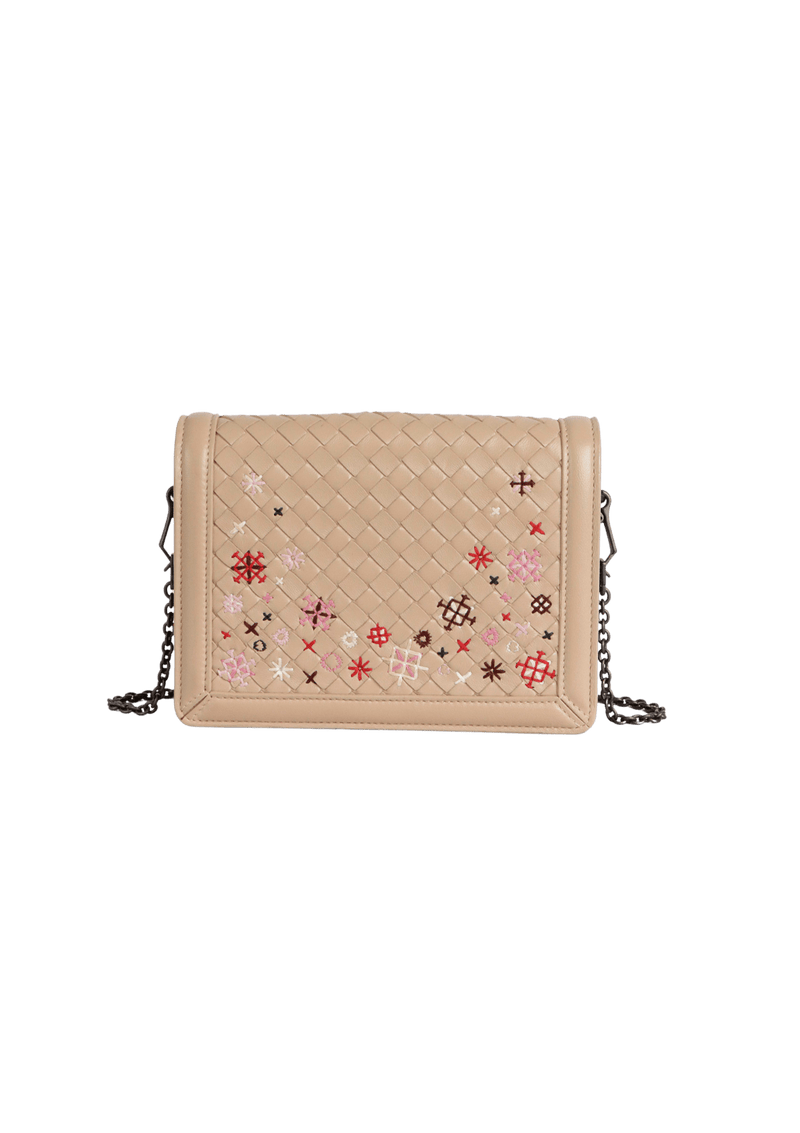 INTRECCIATO MEAGOW FLOWER BAG