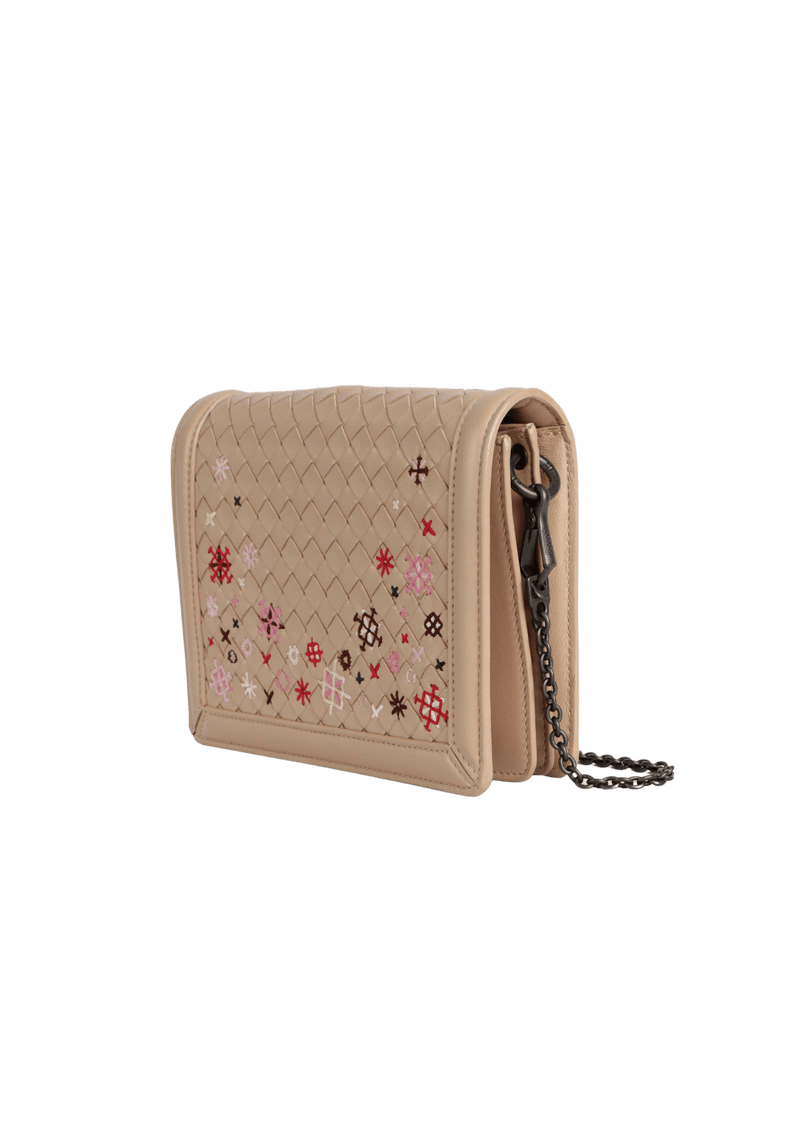 INTRECCIATO MEAGOW FLOWER BAG