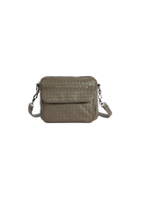 INTRECCIATO NAPPA MESSENGER BAG